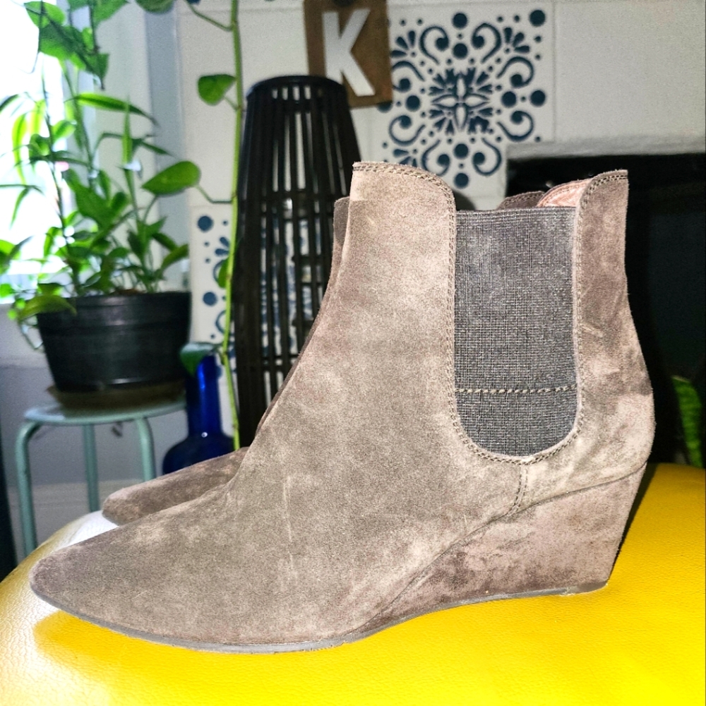 Pedro Garcia Chelsea Wedge Booties